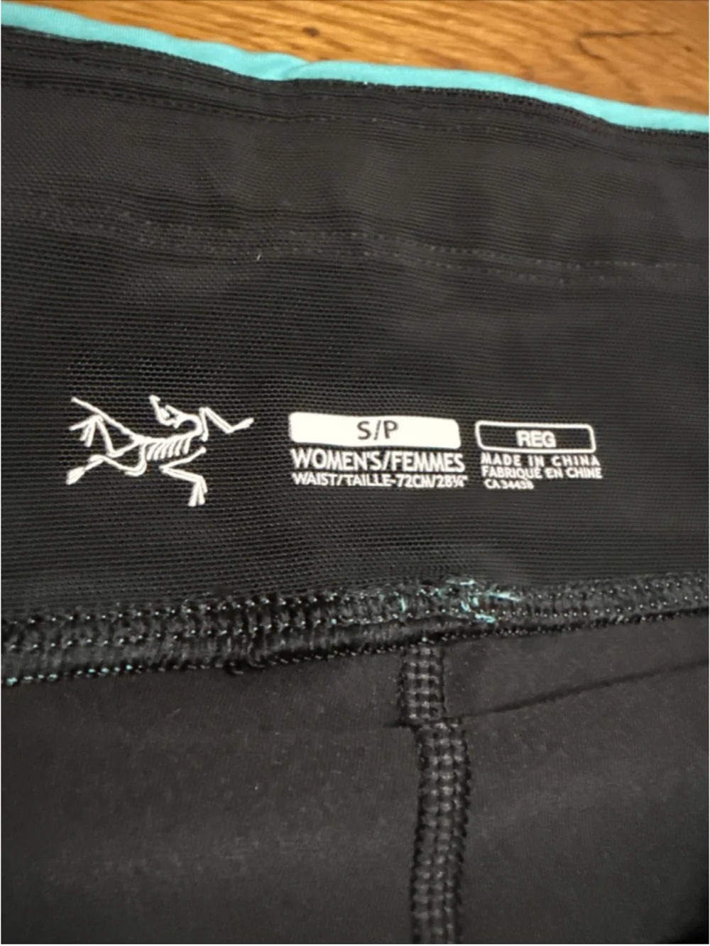 Arc'teryx Women's Lyra Technical Athletic Skirt Skort Teal Blue Size Small S99